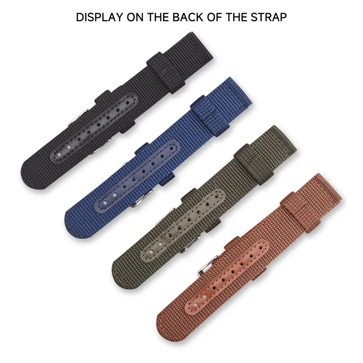 Canvas Strap Watch - Correa de reloj de lona de