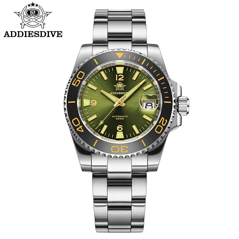 Stainless Bracelet Diver - ADDIESDIVE nuevo reloj de regalo de