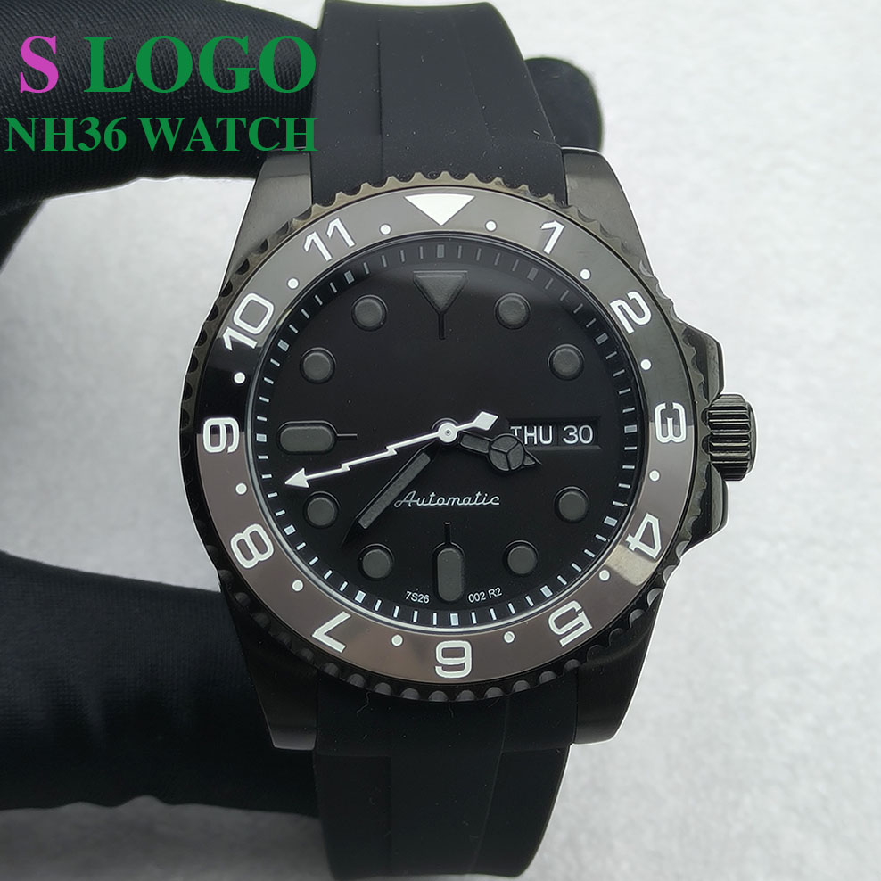 Stainless Bracelet Diver - Reloj NH36 de 40MM, reloj mecánico
