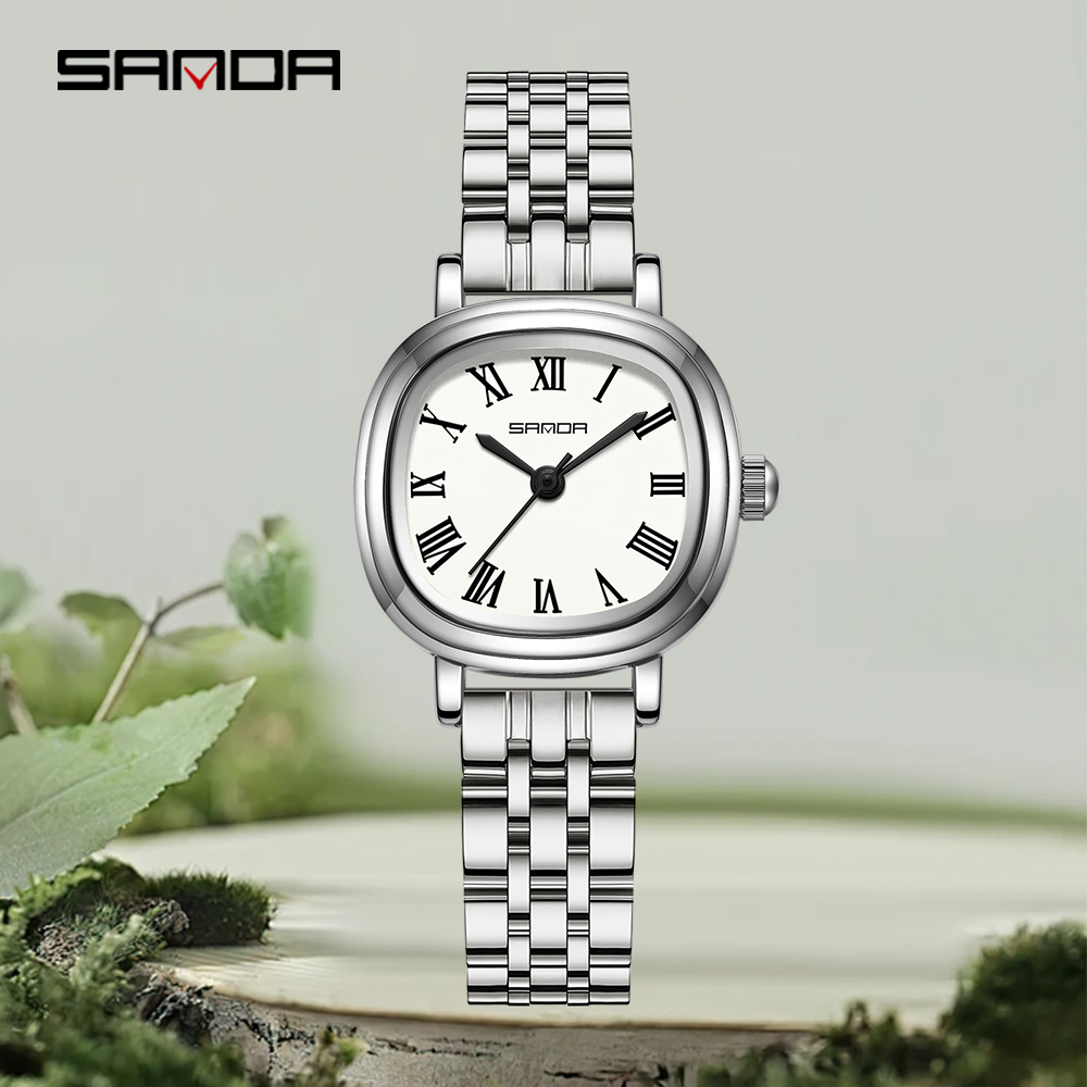 Stainless Bracelet Diver - SANDA Top 1137 Reloj de cuarzo