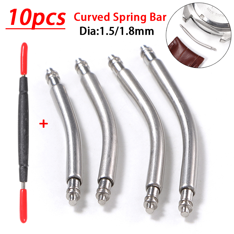 Curved Spring Bar - Barra de resorte curvada, 18mm, 20mm,