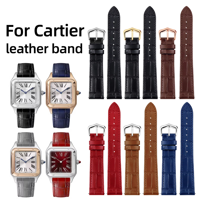 Leather Strap Quick Release - Correa de cuero genuino de 15mm,