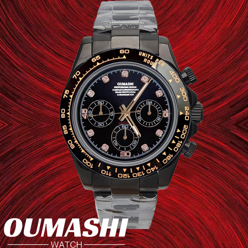 Stainless Bracelet Diver - Relojes VK63 Reloj de lujo de