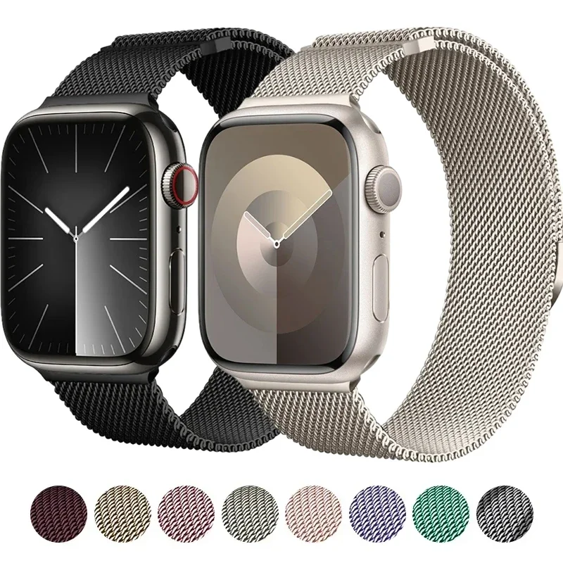 Milanese Loop Magnetic - Correa de bucle magnético para Apple