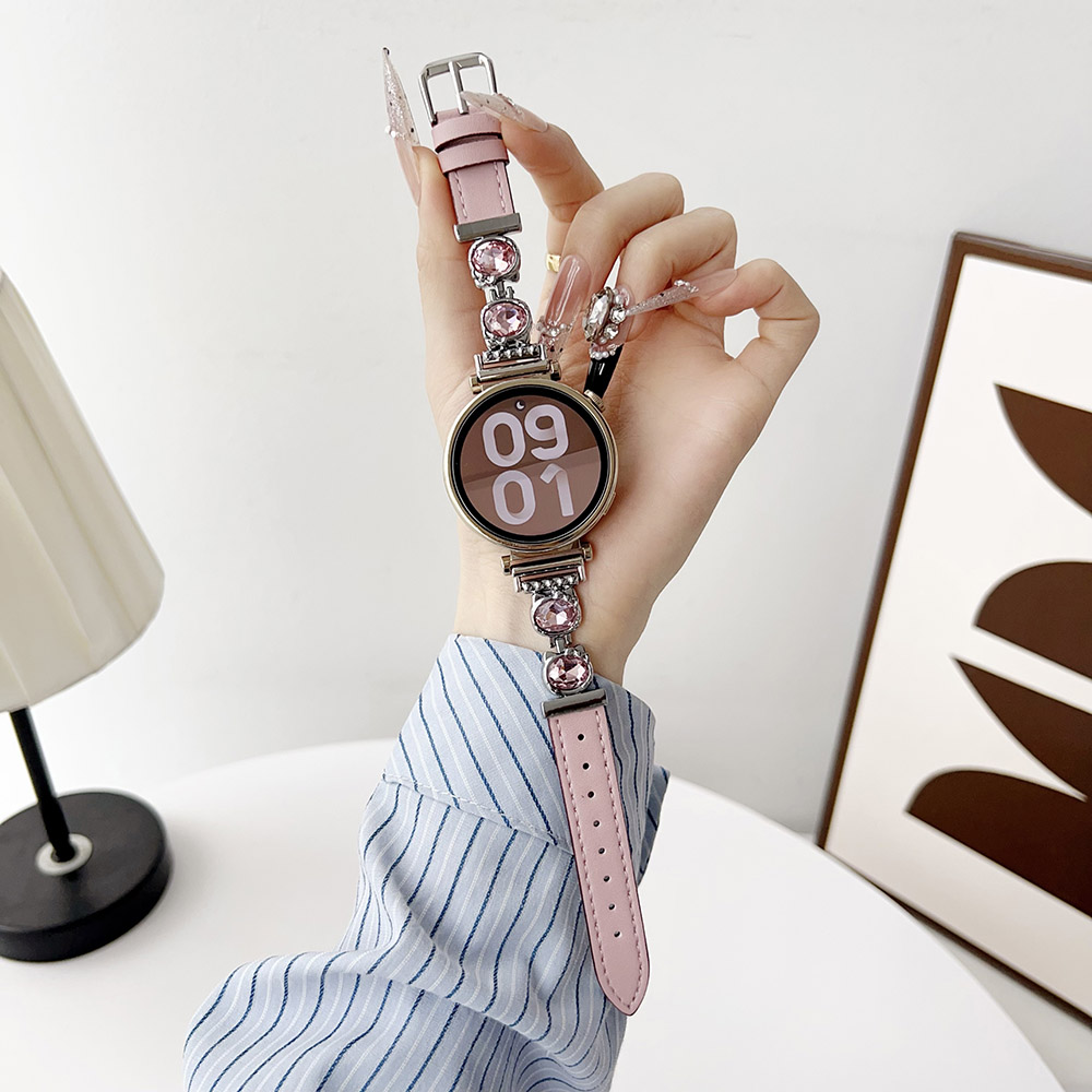 Leather Strap Quick Release - Pulsera de reloj elegante para mujer,