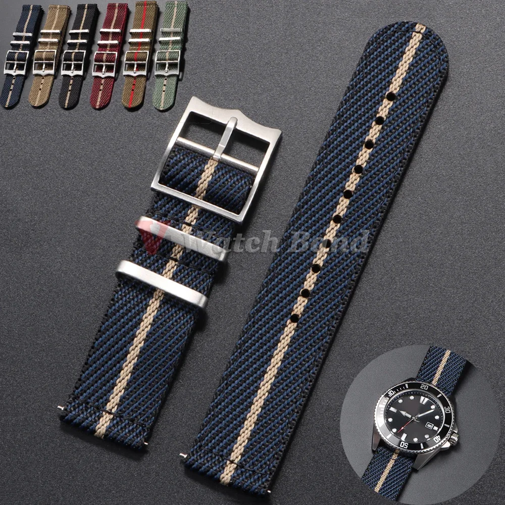 Nato Strap Nylon - Correa de nailon de 20 a