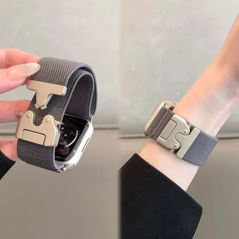 Parachute Strap Elastic - Correa de paracaídas para Apple Watch