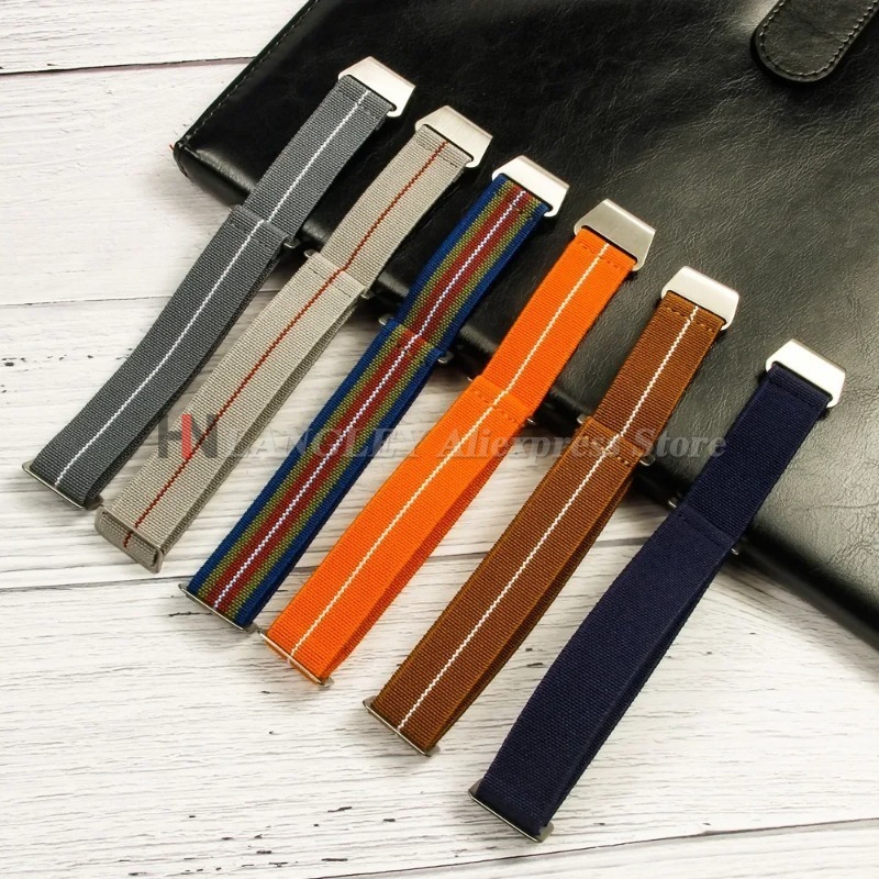Parachute Strap Elastic - Correa de nailon elástica para reloj