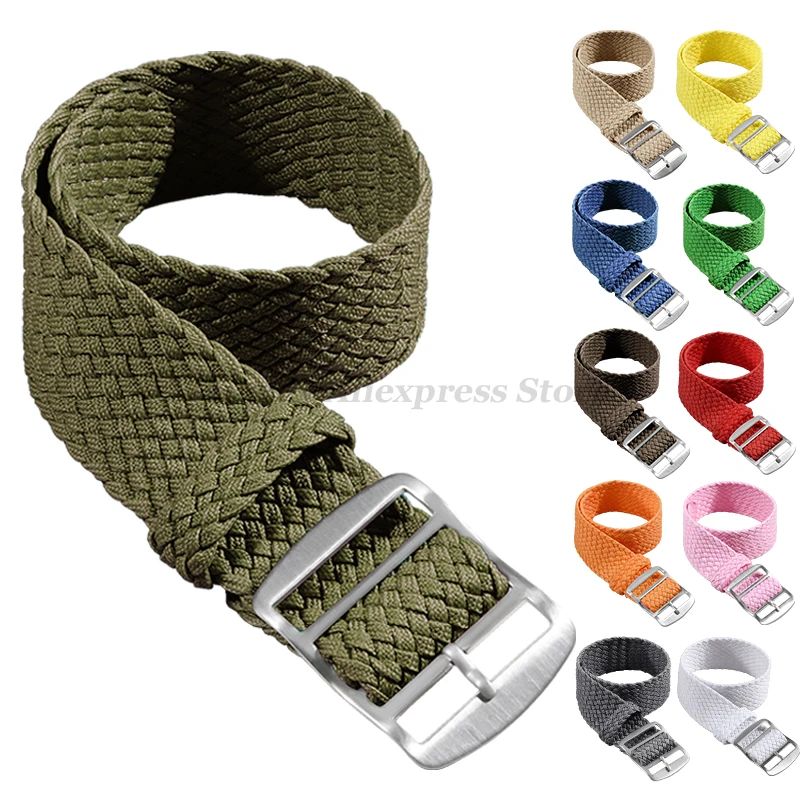 Perlon Strap Woven - Correa de nailon tejido para reloj