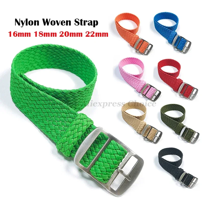 Perlon Strap Woven - Correa de reloj de nailon tejido