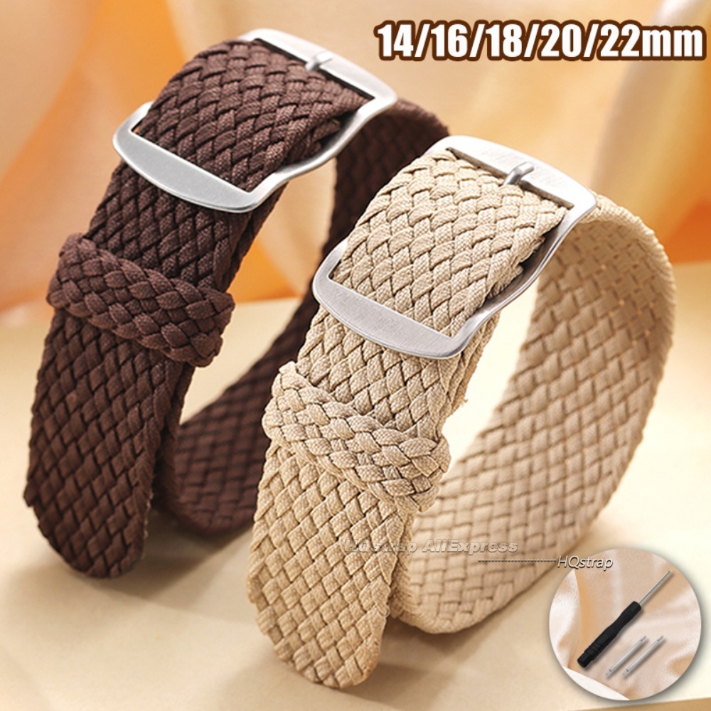 Perlon Strap Woven - Correa de reloj de lona tejida