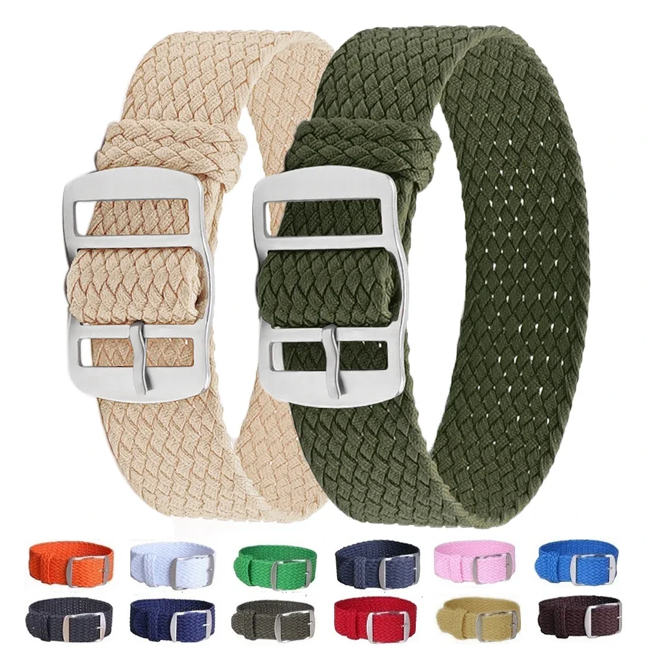 14mm 16mm 18mm 20mm 22mm corre - Perlon Strap Woven reseña y precio