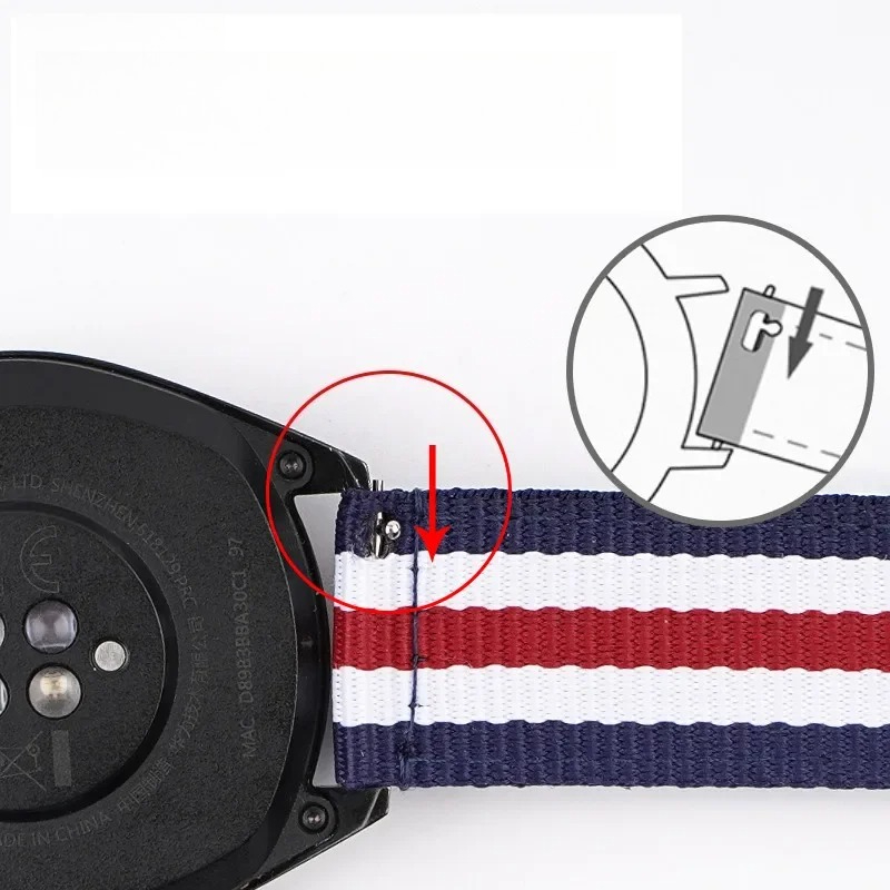 Correa de reloj de nailon de 2 - Canvas Strap Watch reseña y precio