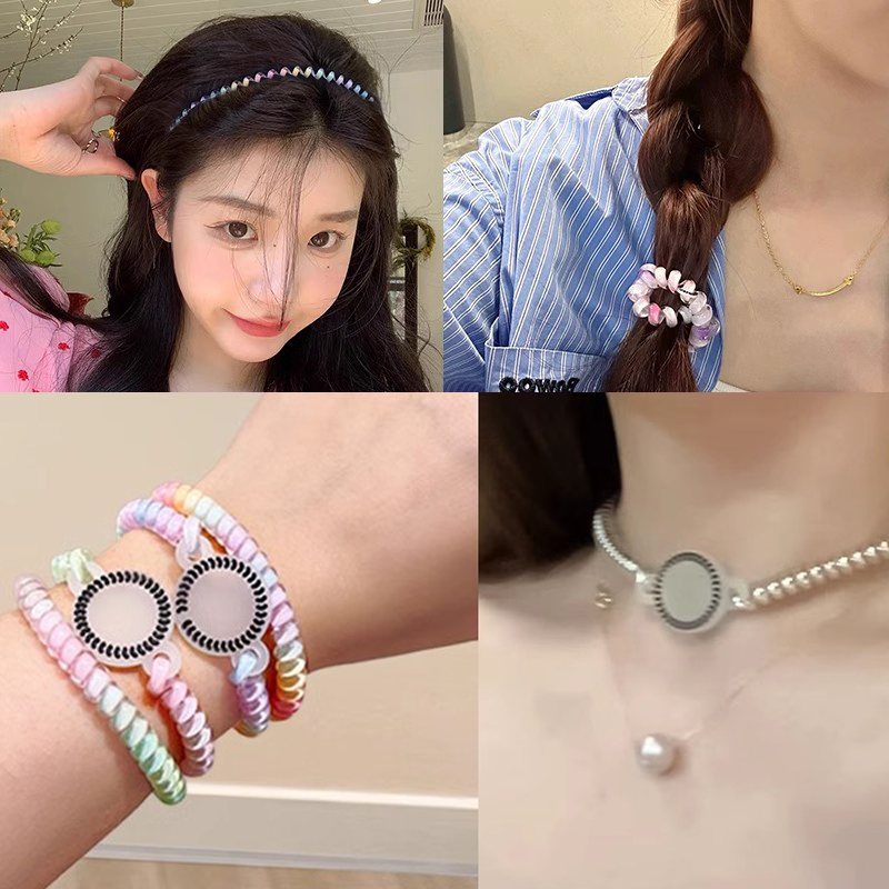 Banda elástica para el cabello - Silicone Band Women reseña y precio