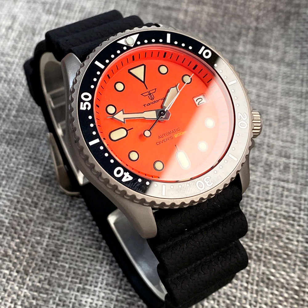 Reloj Tandorio para Hombre de  - Rubber Strap Diver reseña y precio