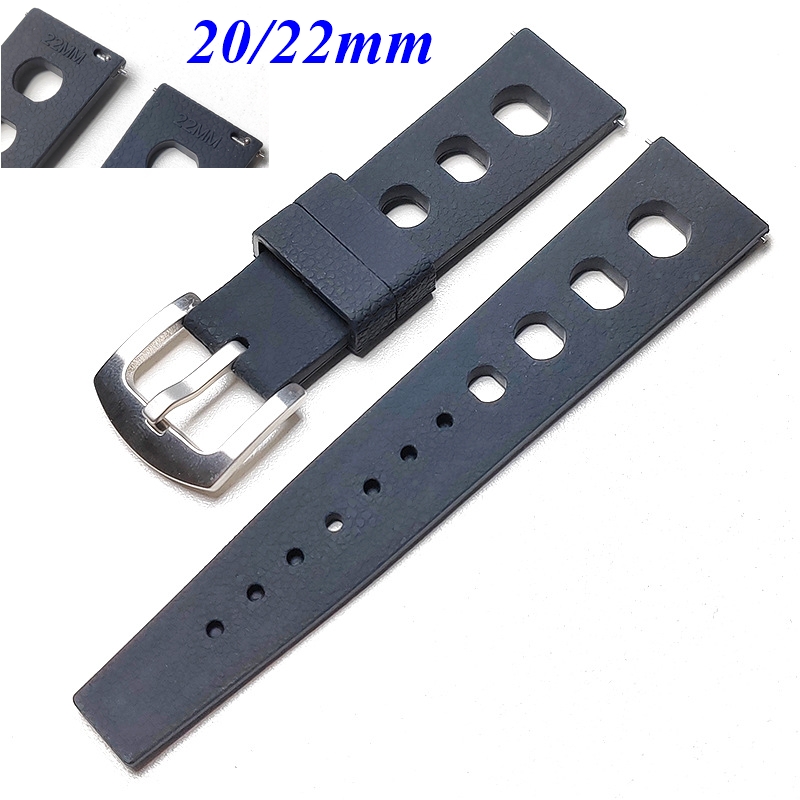 Correa de reloj de goma FKM Tr - Tropic Strap Vintage reseña y precio