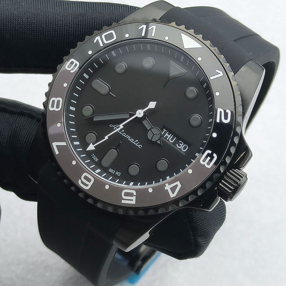 Reloj NH36 de 40MM, reloj mecá - Stainless Bracelet Diver reseña y precio