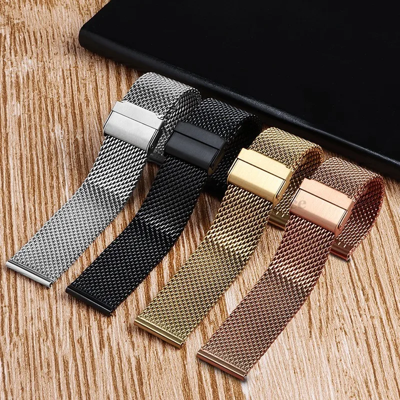 Correa de reloj de malla milan - Milanese Loop Magnetic reseña y precio