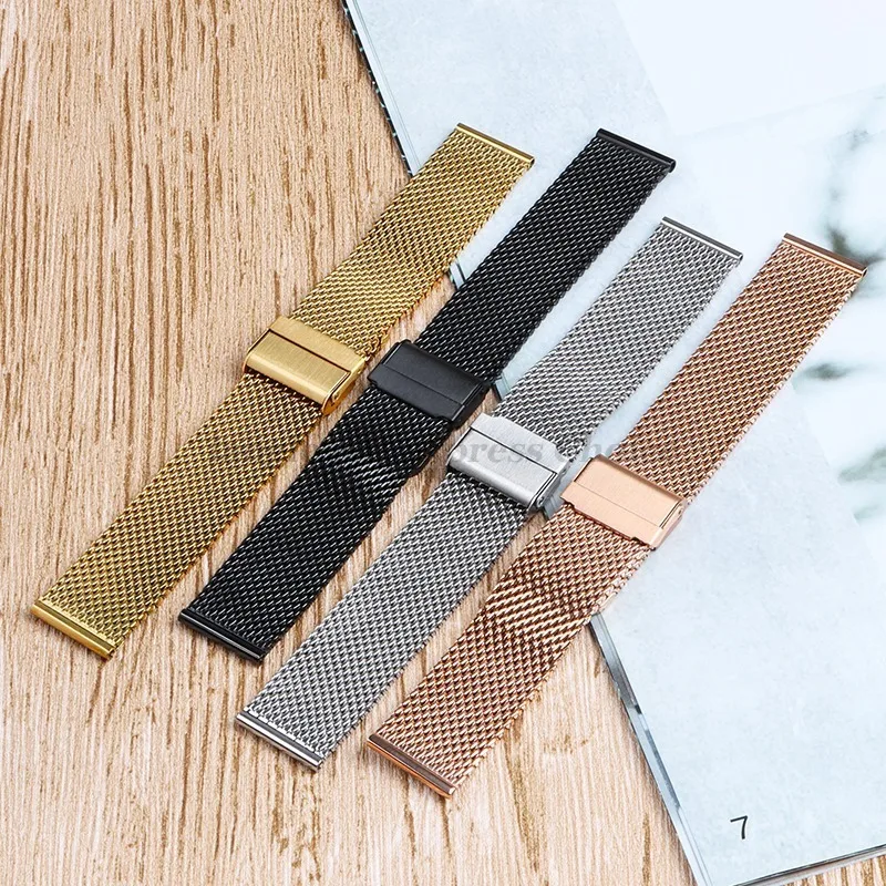 Correa de reloj de malla milan - Milanese Loop Magnetic reseña y precio