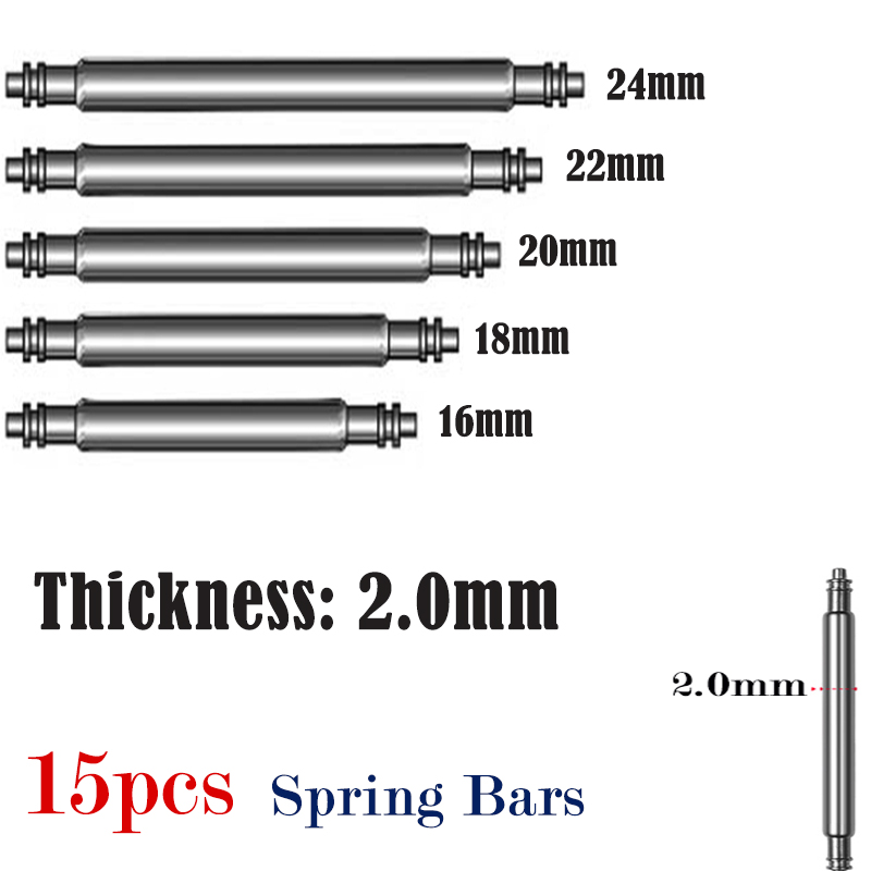 15 Uds. Pasador de correa de r - Spring Bar Tool Set reseña y precio