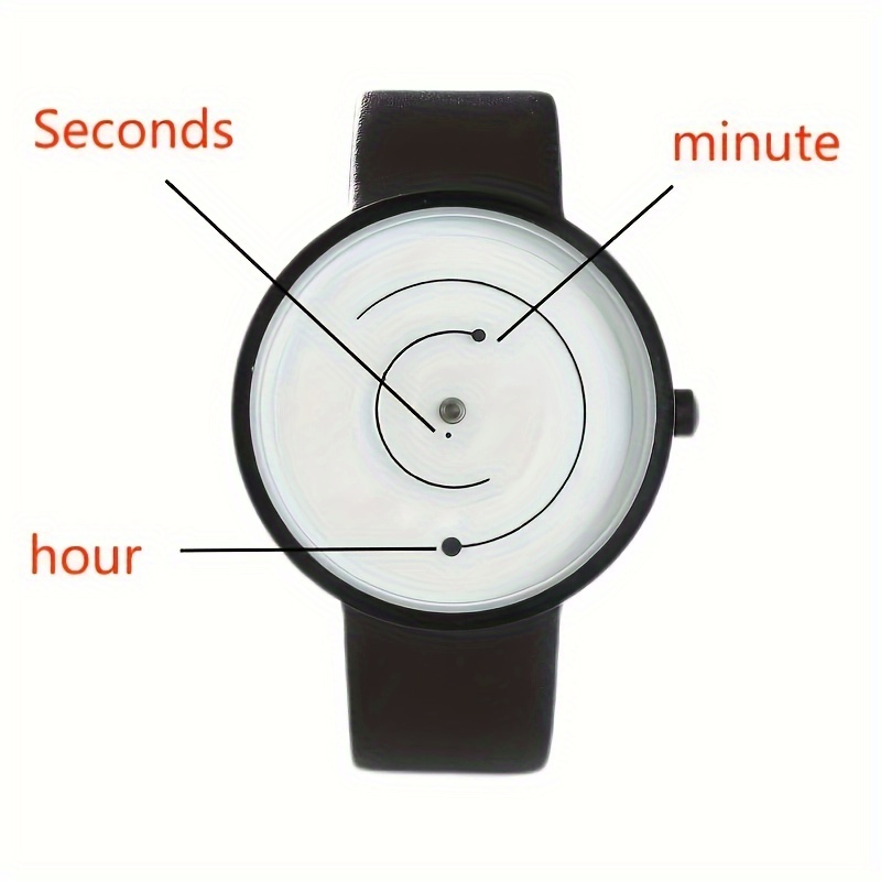 Reloj creativo a la moda para  - Leather Watch Band Men reseña y precio