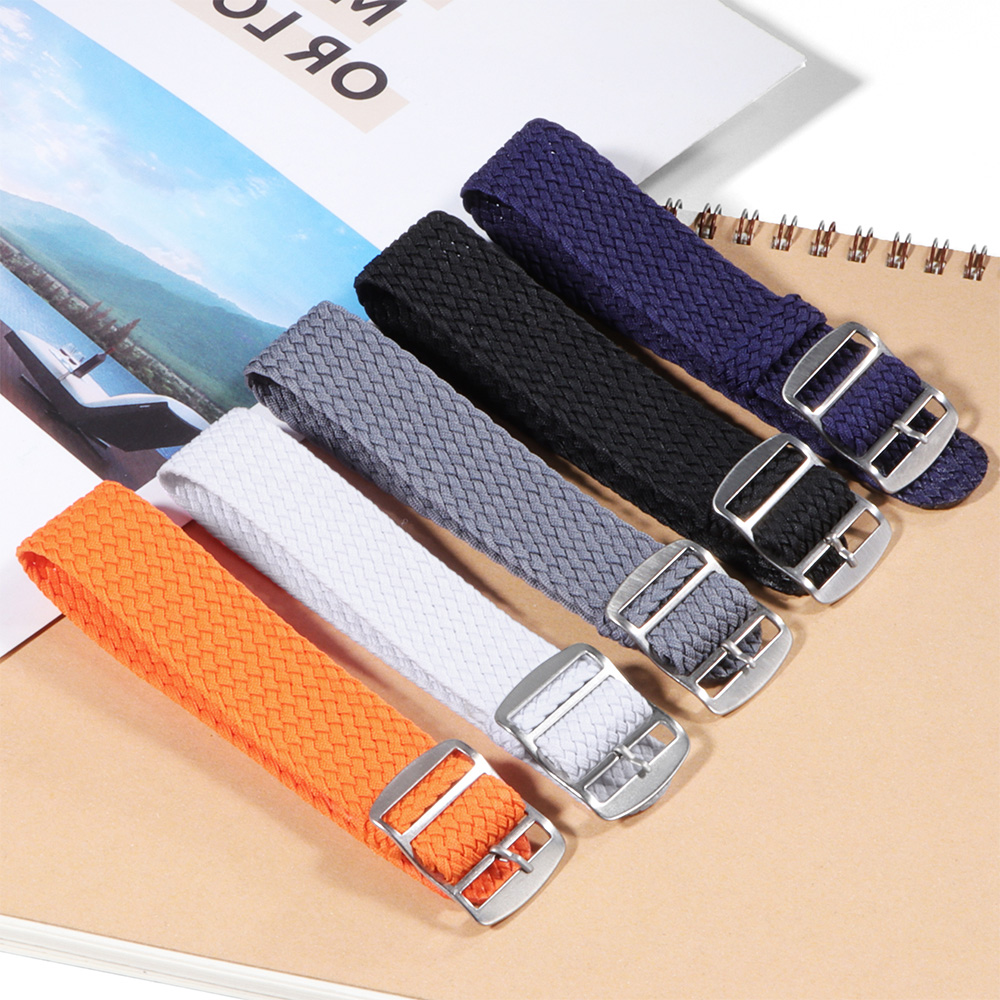 Correa de reloj de lona tejida - Perlon Strap Woven reseña y precio