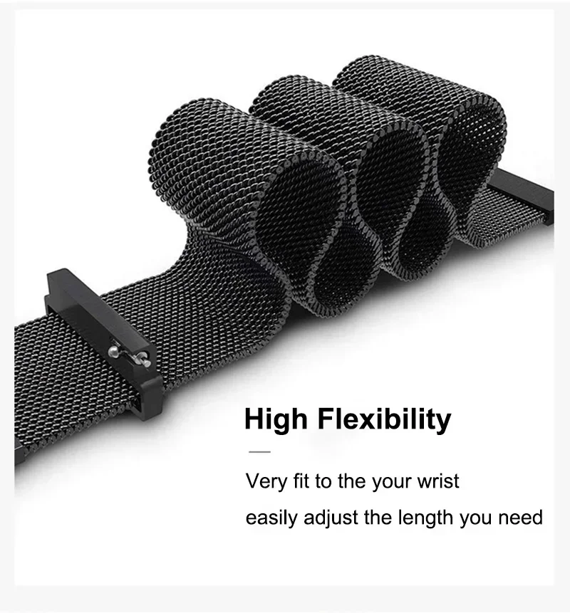 Correa milanesa para reloj CMF - Milanese Loop Magnetic reseña y precio