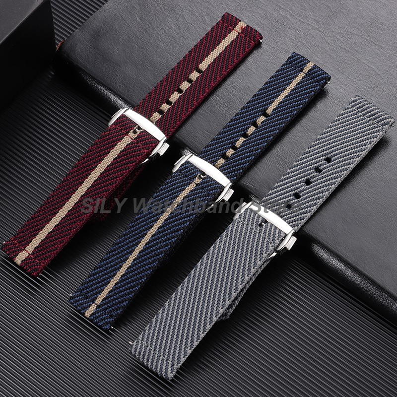 Correa de reloj de tela de lon - Canvas Strap Watch reseña y precio