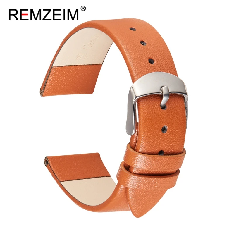 REMZEIM correas de reloj de pi - Suede Strap Watch reseña y precio