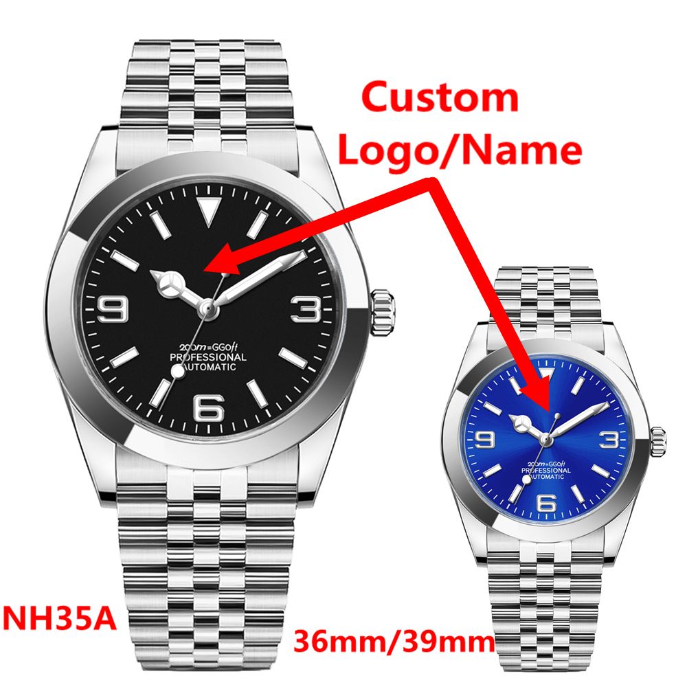 Reloj NH35 de Lujo con Logotip - Stainless Bracelet Diver reseña y precio