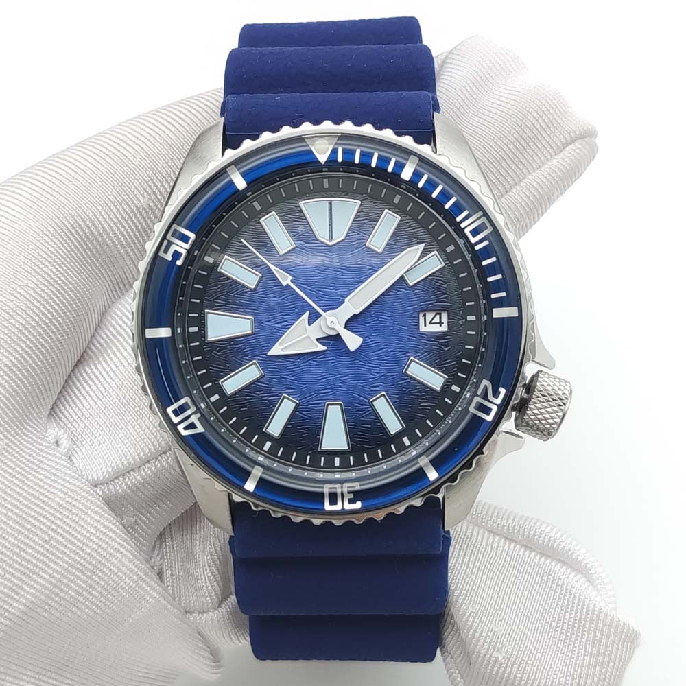 Reloj mecánico automático NH36 - Rubber Strap Diver reseña y precio