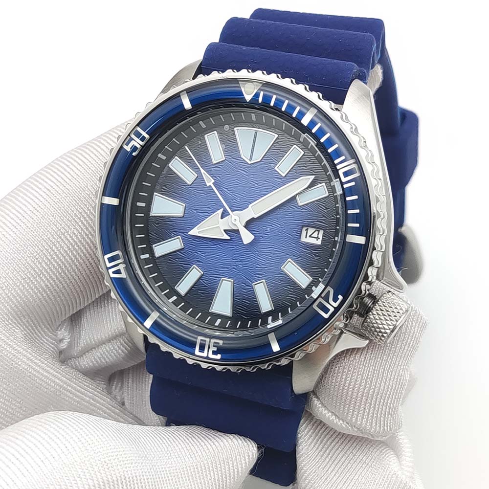 Reloj mecánico automático NH36 - Rubber Strap Diver reseña y precio