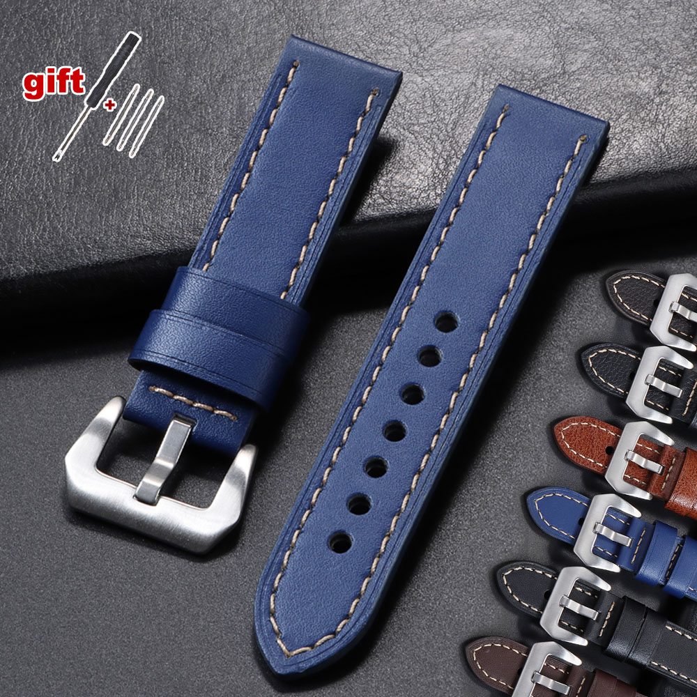Correa de reloj de cuero genui - Suede Strap Watch reseña y precio