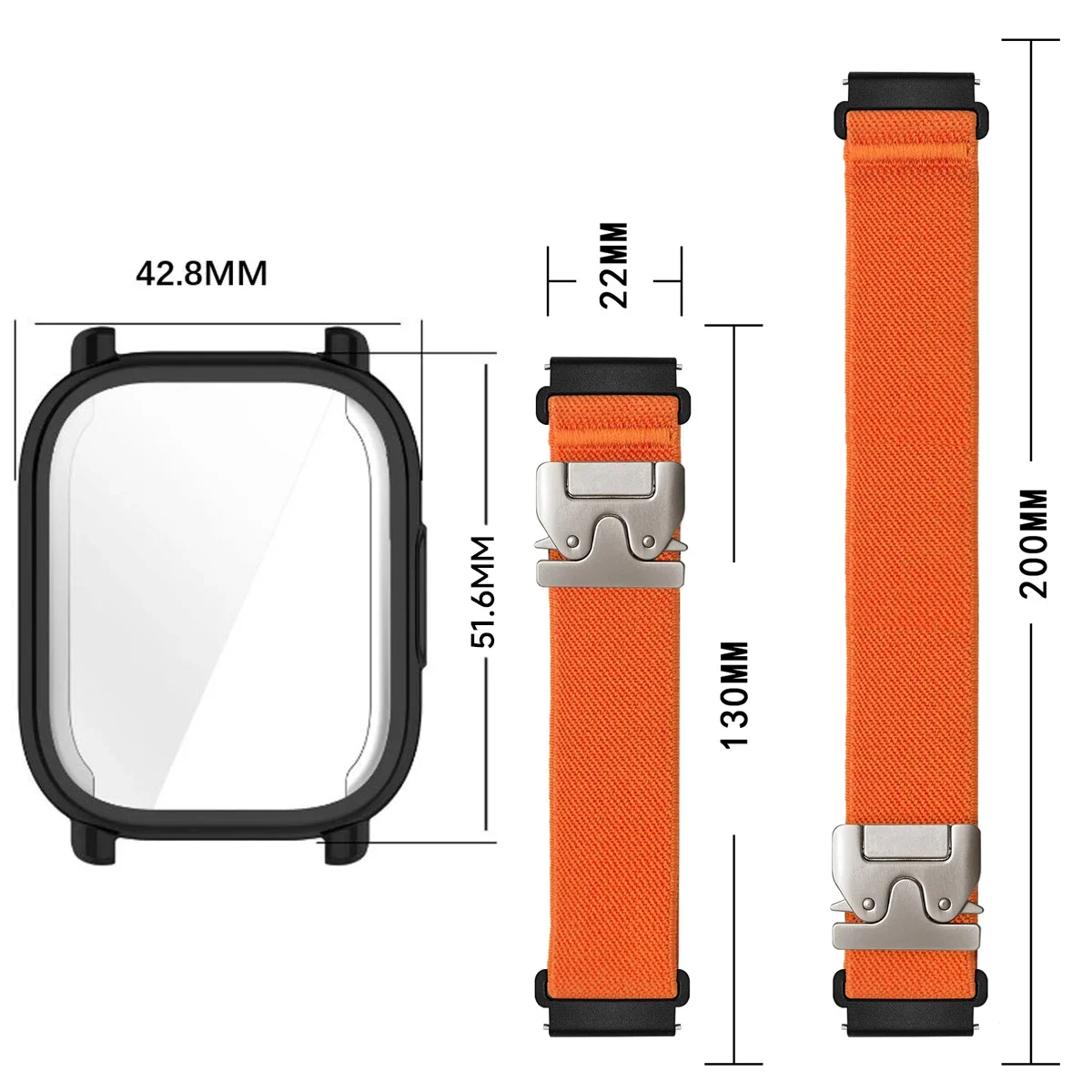 Correas de nailon + funda de T - Parachute Strap Elastic reseña y precio