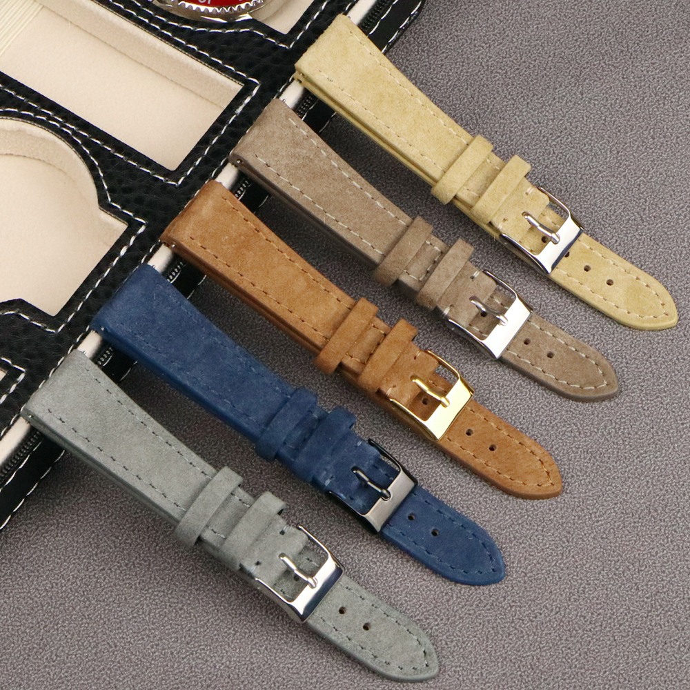 Correa de reloj de gamuza de c - Suede Strap Watch reseña y precio