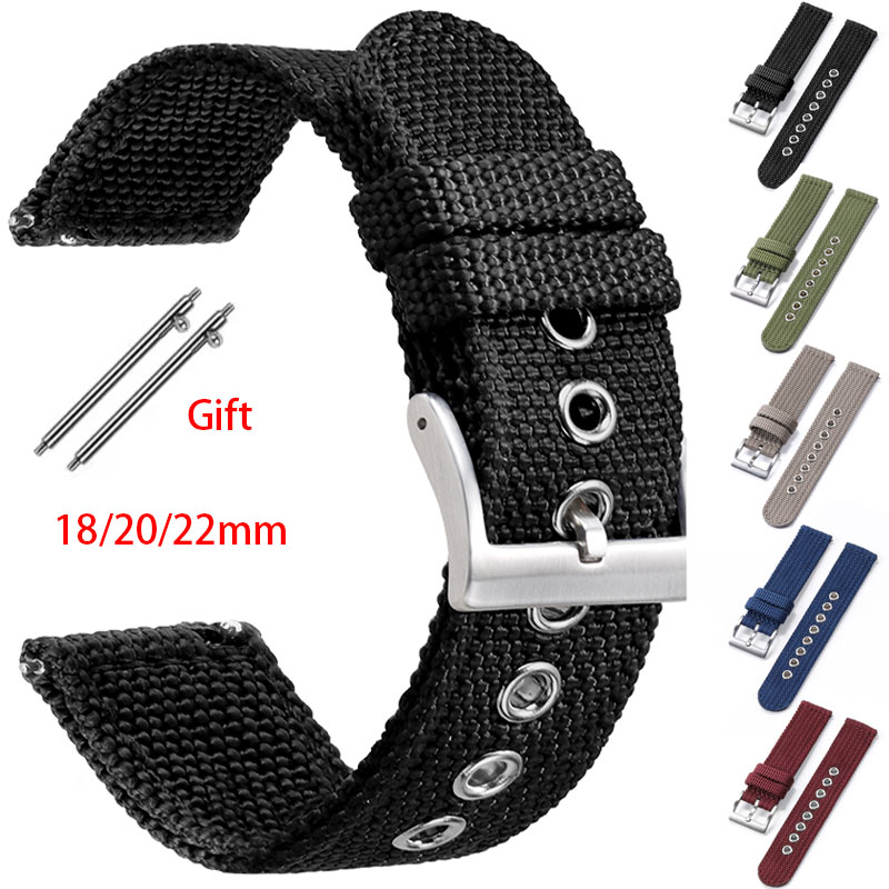 Correa de nailon de 18mm, 20mm - Nato Strap Nylon reseña y precio