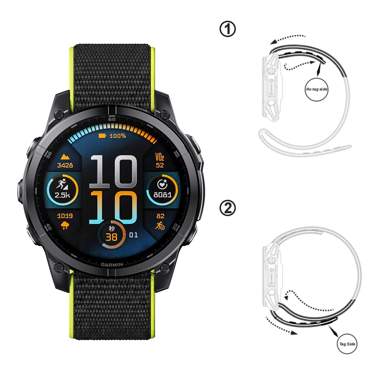 Correa de Reloj Ultraligera si - Sport Loop Velcro reseña y precio