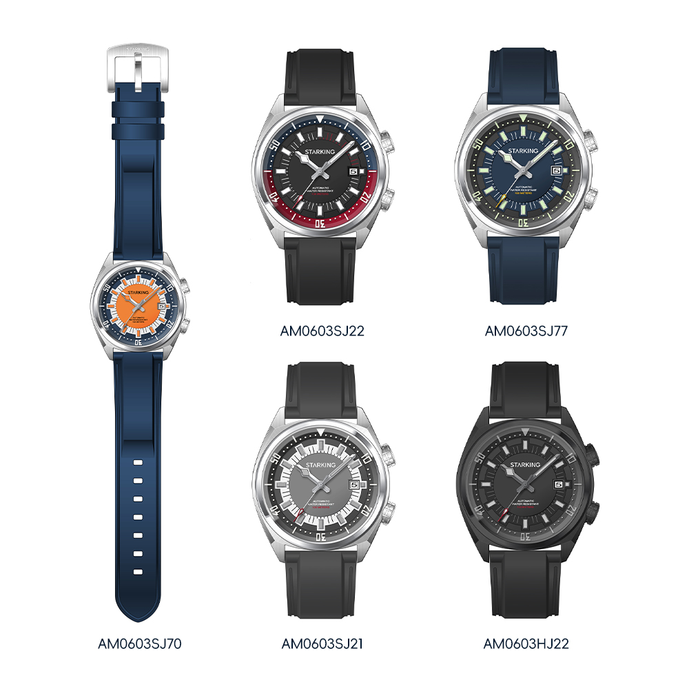 Reloj de buceo automático STAR - Rubber Strap Diver reseña y precio