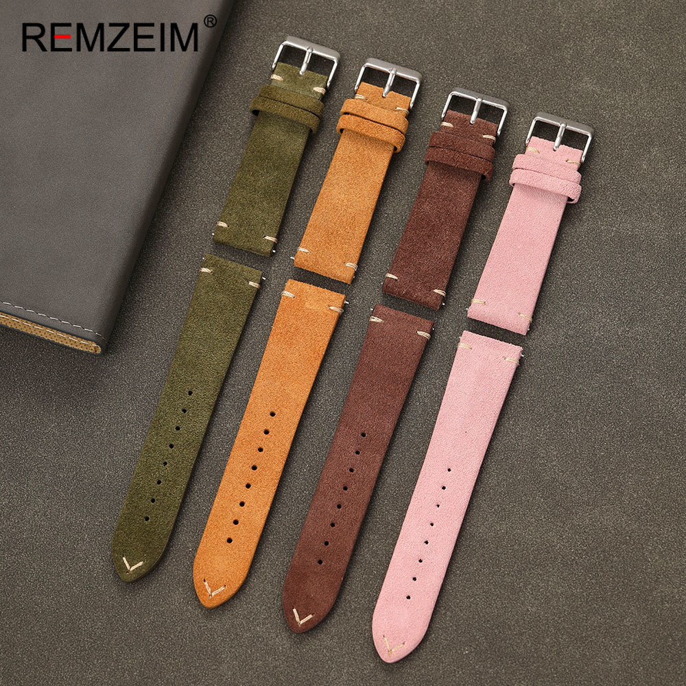 Correa de Reloj Unisex de Cuer - Suede Strap Watch reseña y precio