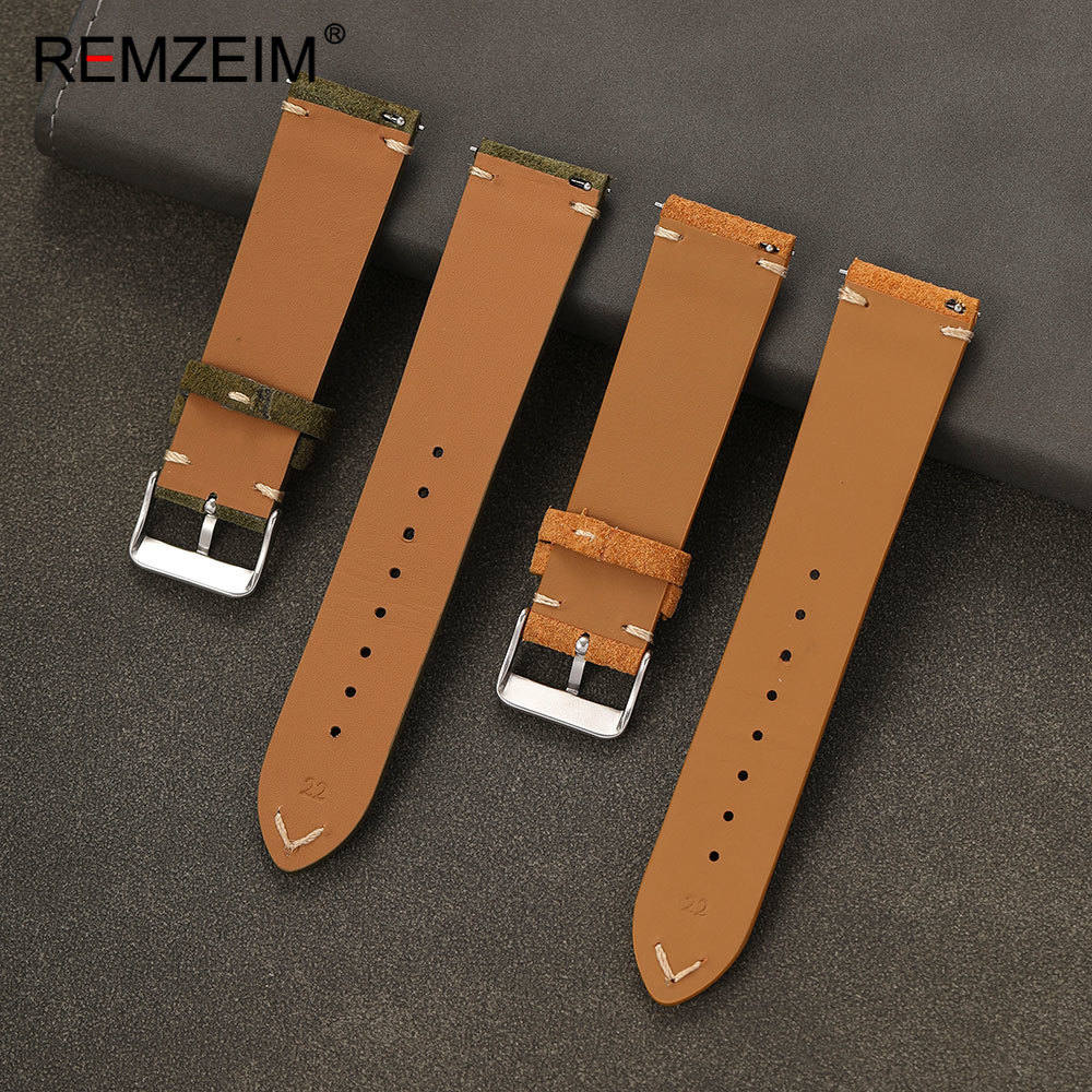 Correa de Reloj Unisex de Cuer - Suede Strap Watch reseña y precio