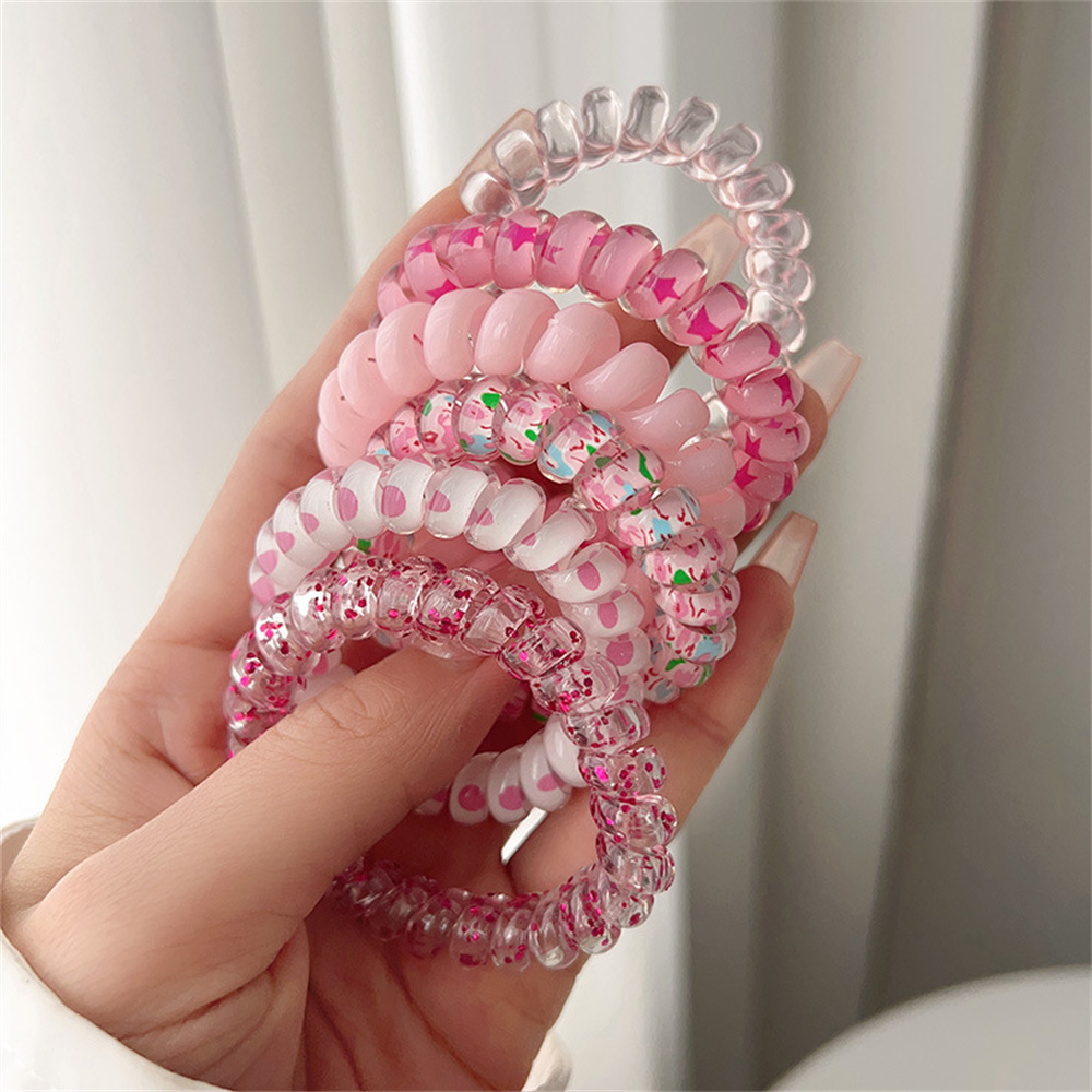 6 uds dulce lindo colorido esp - Silicone Band Women reseña y precio