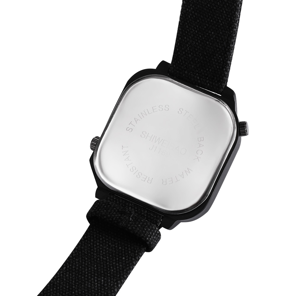 Relojes de cuarzo para hombre, - Canvas Strap Watch reseña y precio