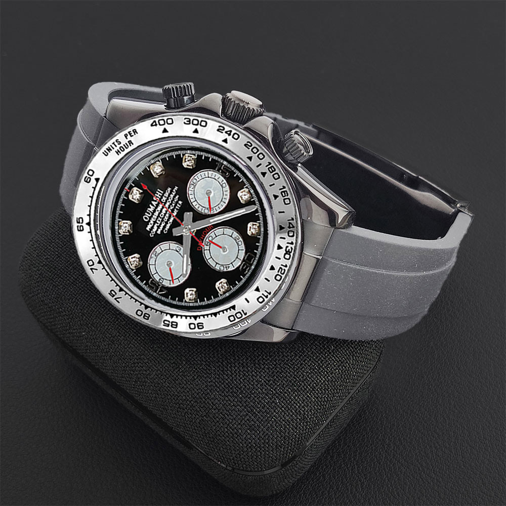 RELOJ VK63 de lujo, cronógrafo - Stainless Bracelet Diver reseña y precio