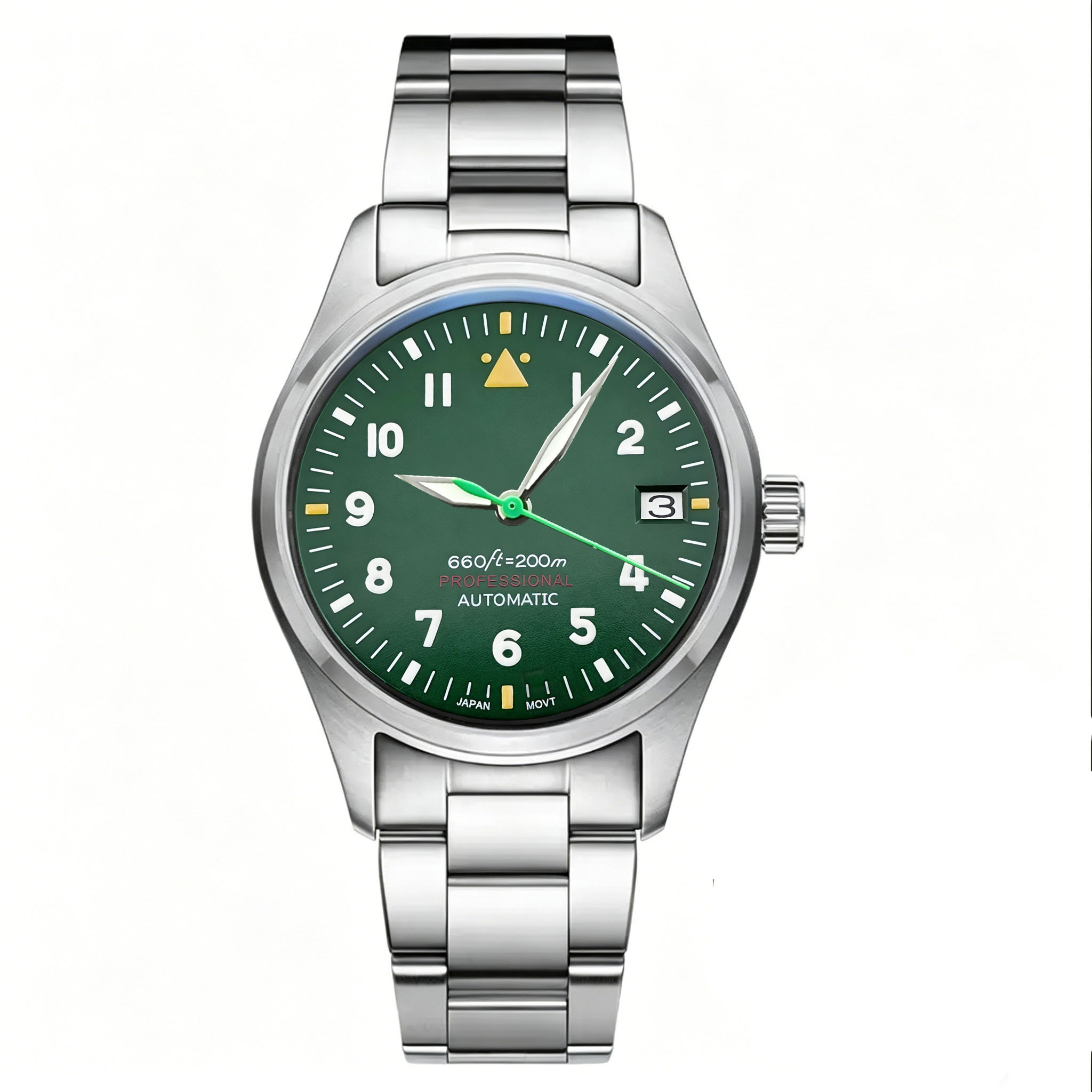 Reloj de Piloto Personalizado  - Stainless Bracelet Diver reseña y precio