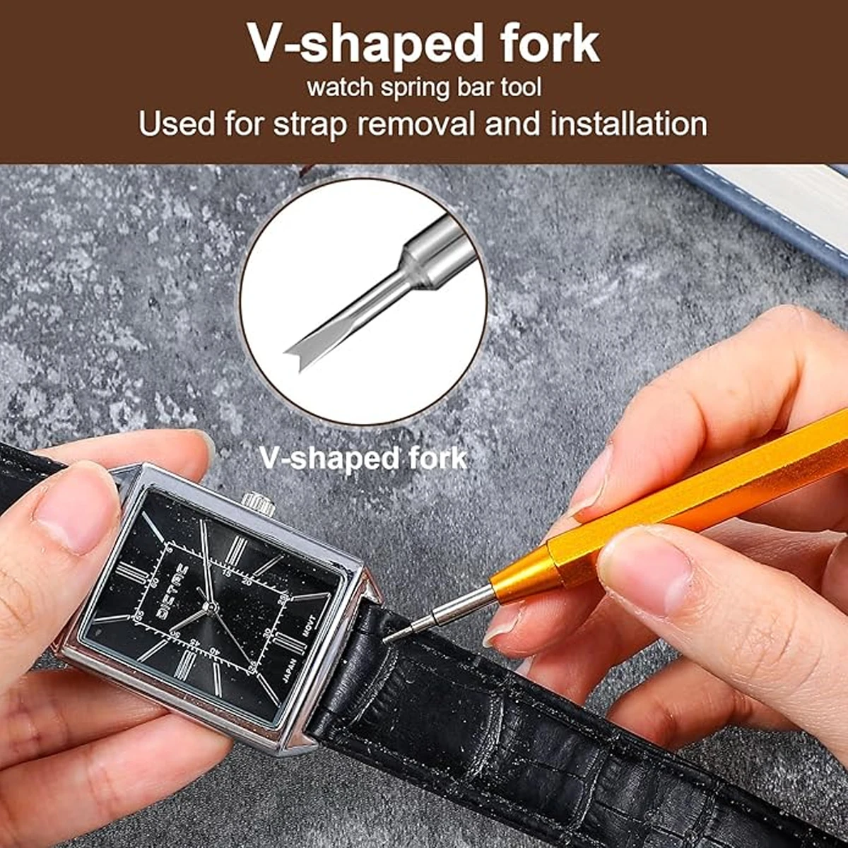 Herramienta de doble punta par - Spring Bar Tool Set reseña y precio