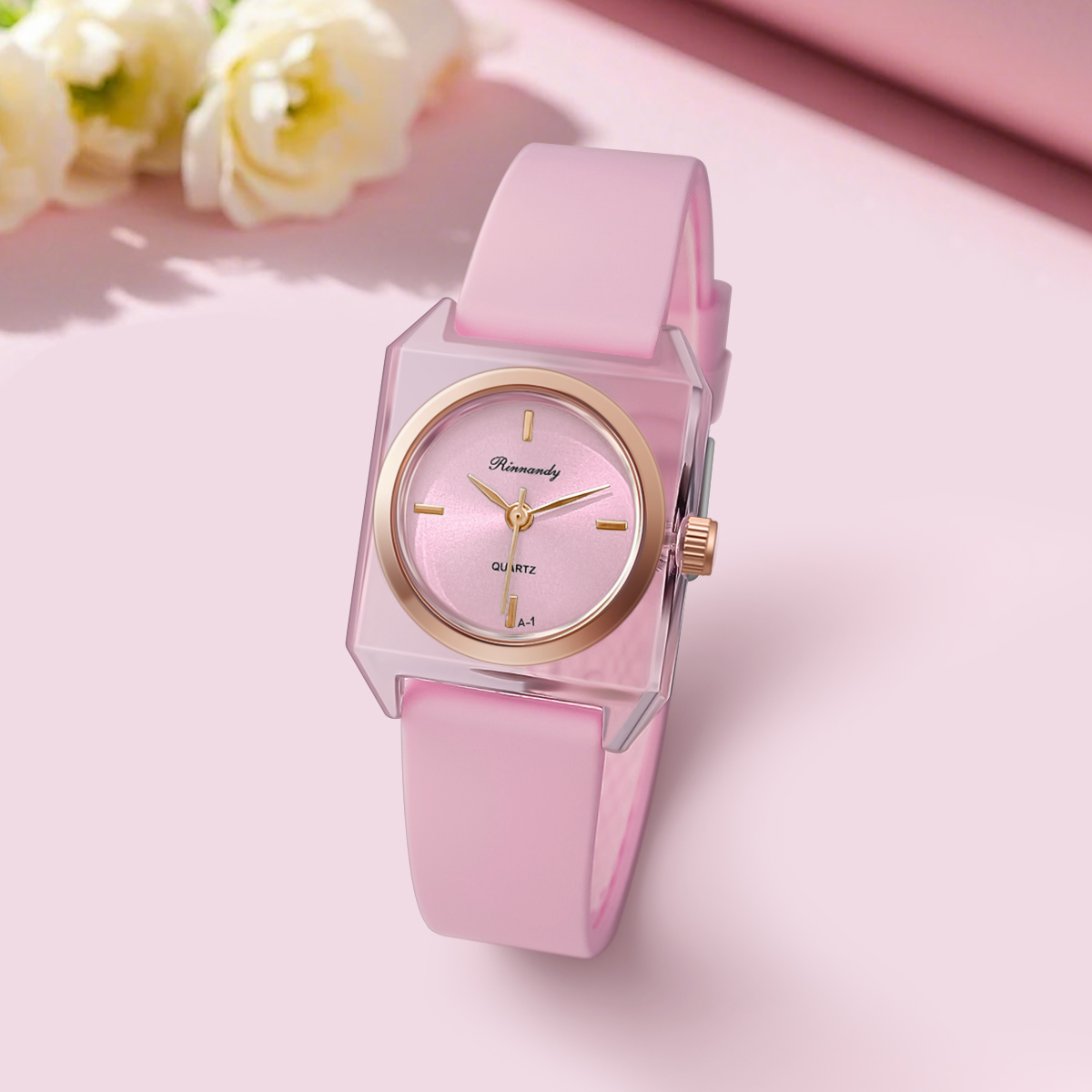Reloj sencillo para mujer, rel - Silicone Band Women reseña y precio