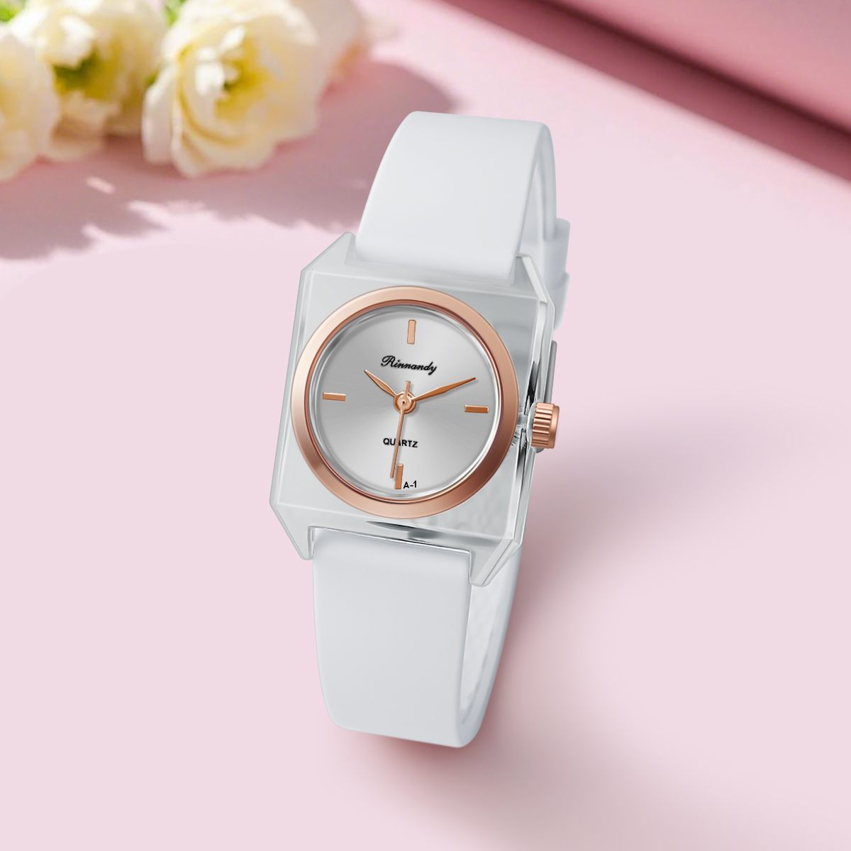 Reloj sencillo para mujer, rel - Silicone Band Women reseña y precio