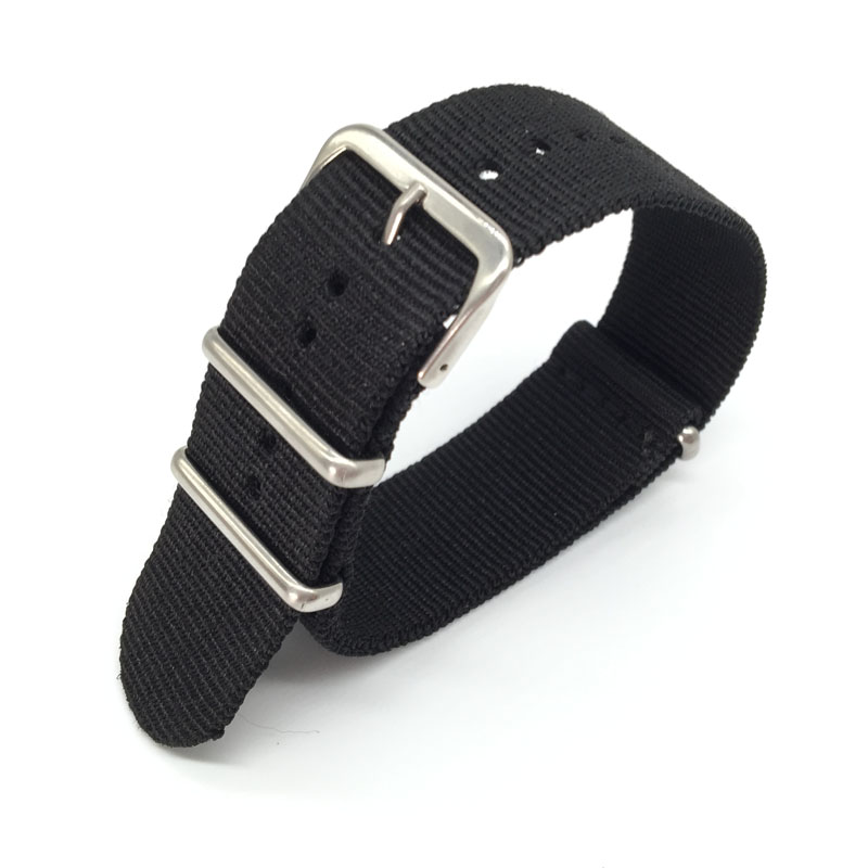 Correa de nailon negra para re - Nato Strap Nylon reseña y precio