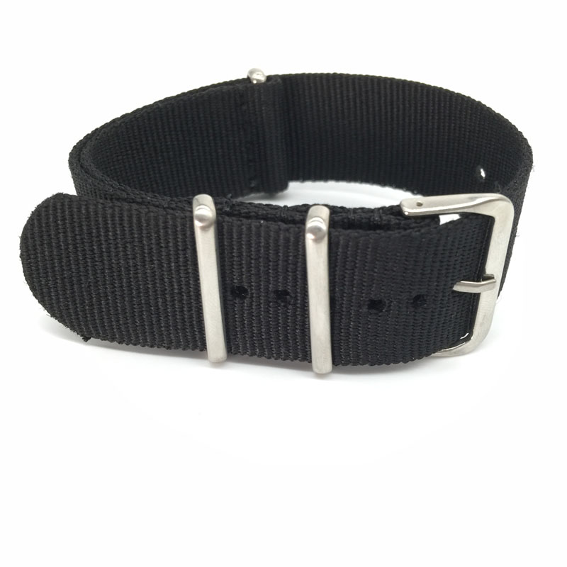 Correa de nailon negra para re - Nato Strap Nylon reseña y precio