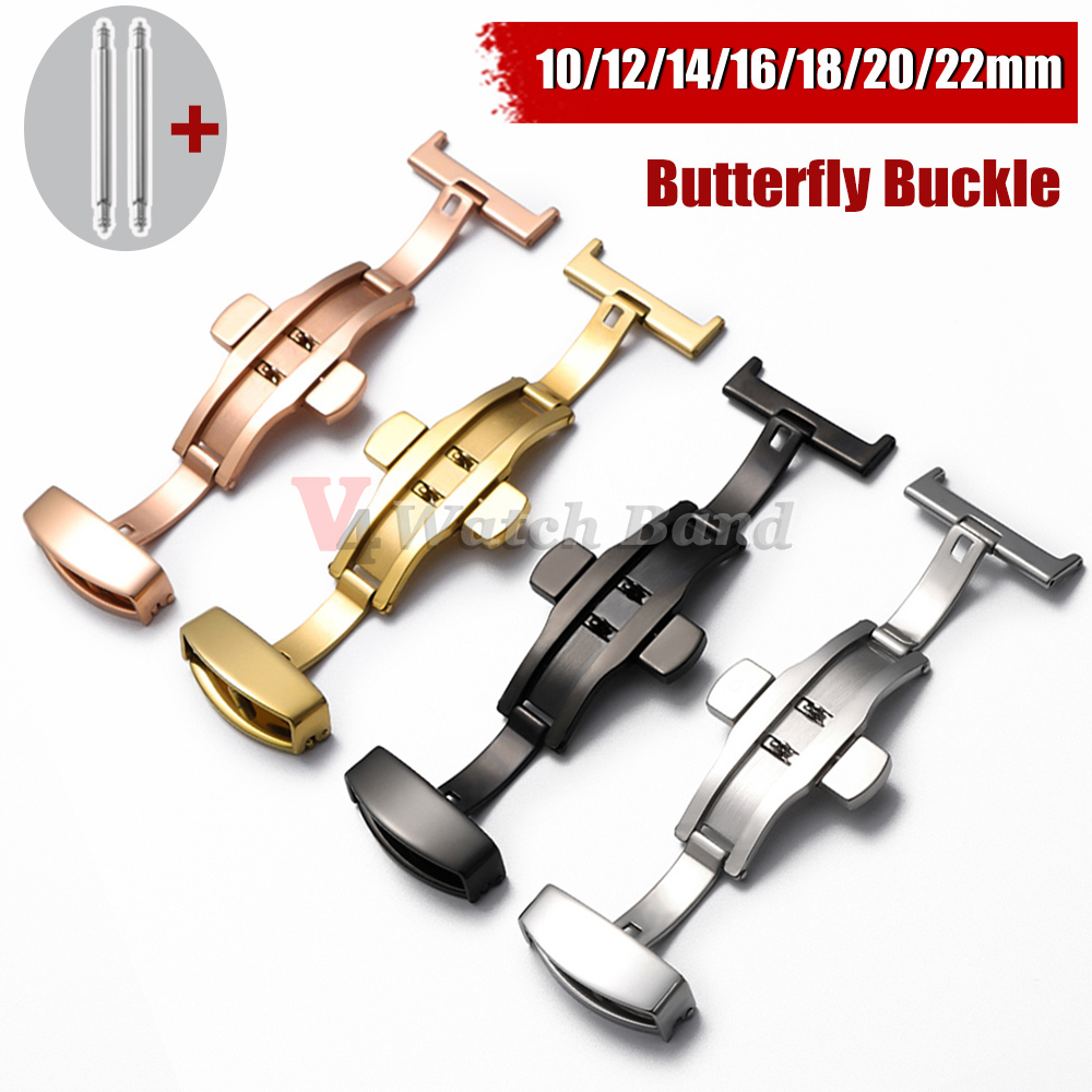 Correa de Acero Inoxidable con - Butterfly Clasp Deployant reseña y precio